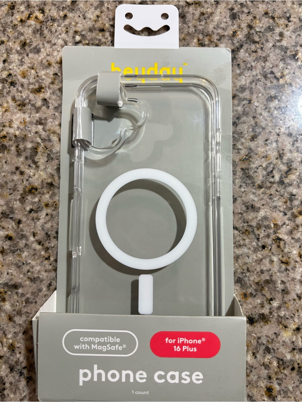 Heyday Clear MagSafe Phone Case for iPhone 16 Plus